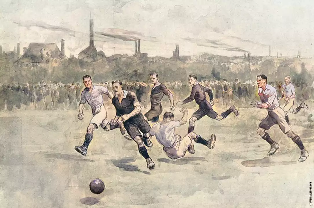 How old is the game of football(soccer)?